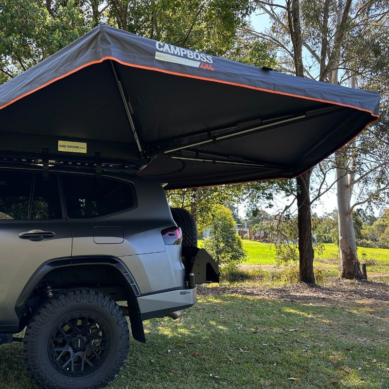 Boss Shadow 270 Standard Awning With Zip Rooftop Tent Entry - Pro ...