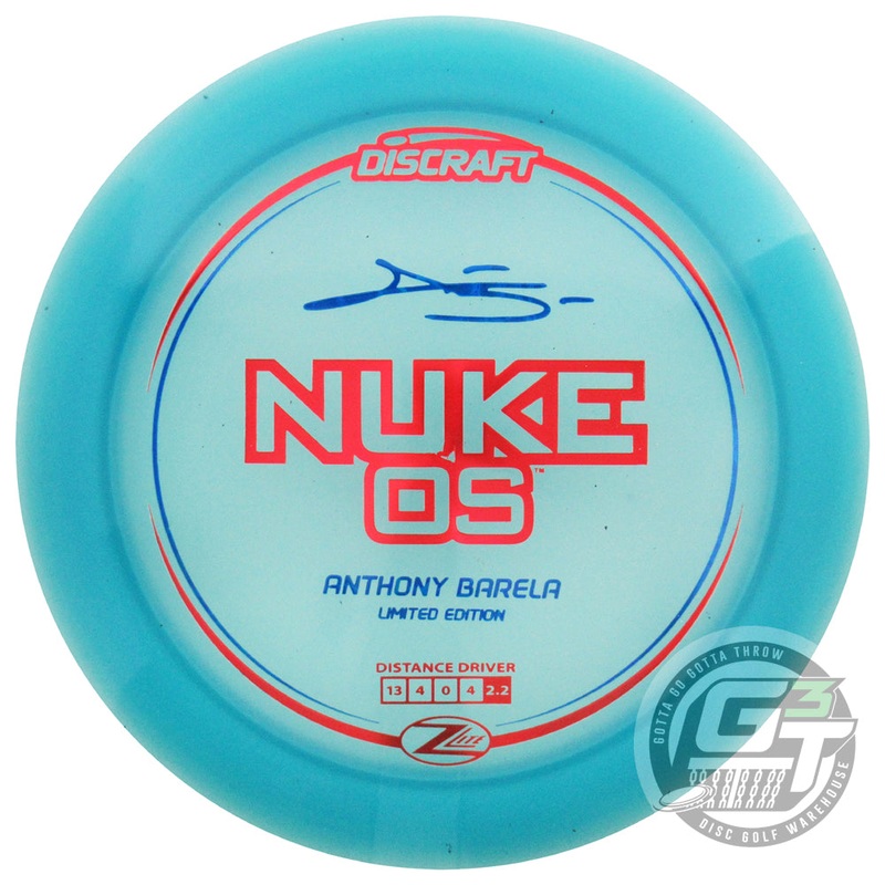 Discraft Limited Edition 2024 Elite Team Anthony Barela Z Lite Nuke OS ...