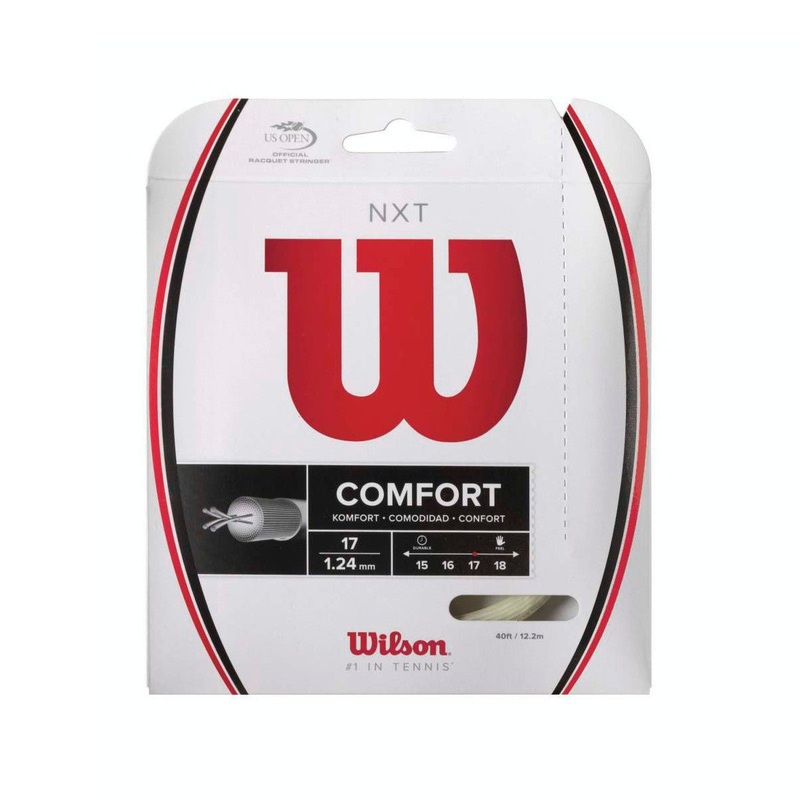 Wilson Nxt String 17 Racket Solinco Outlast 16 Tennis String - Pro Performance Sports Hub